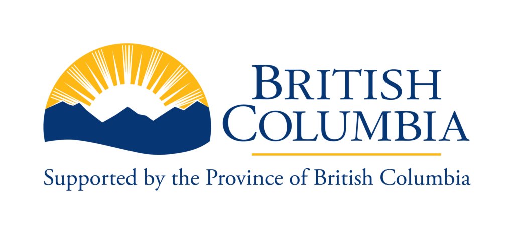 Supported by the Province of British Columbia Mark